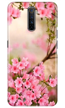 Pink flowers Mobile Back Case for Realme X2 Pro (Design - 69)