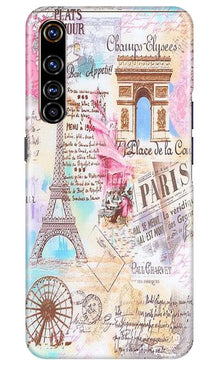 Paris Eiftel Tower Mobile Back Case for Realme X50 Pro (Design - 54)