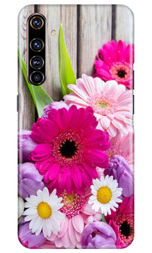 Coloful Daisy2 Mobile Back Case for Realme X50 Pro (Design - 76)