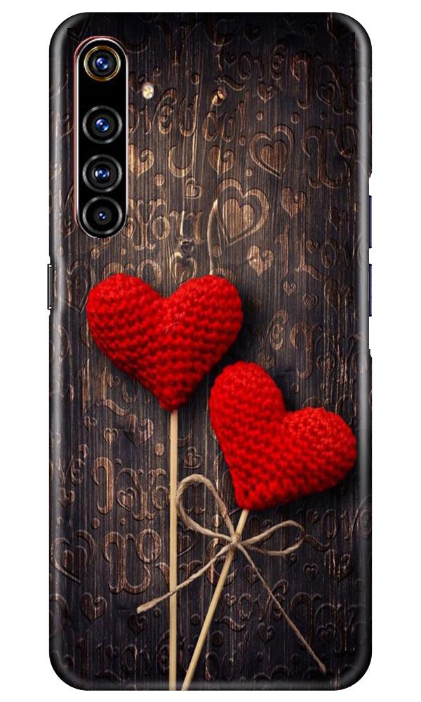 Red Hearts Case for Realme X50 Pro