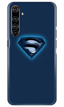 Superman Superhero Mobile Back Case for Realme X50 Pro  (Design - 117)