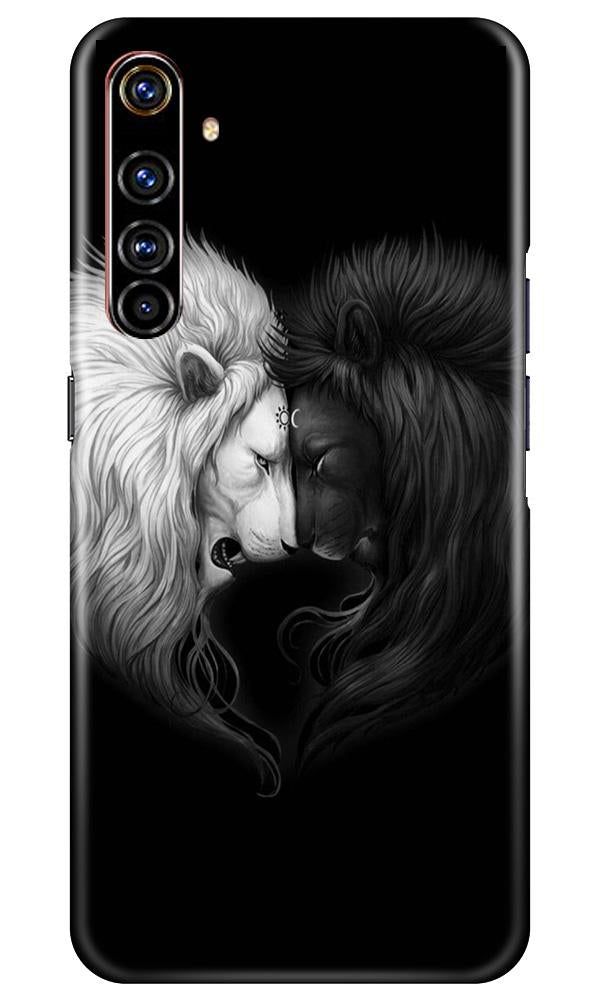 Dark White Lion Case for Realme X50 Pro(Design - 140)