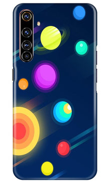 Solar Planet Mobile Back Case for Realme X50 Pro (Design - 197)