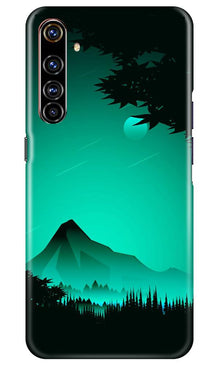 Moon Mountain Mobile Back Case for Realme X50 Pro (Design - 204)