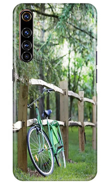 Bicycle Mobile Back Case for Realme X50 Pro (Design - 208)