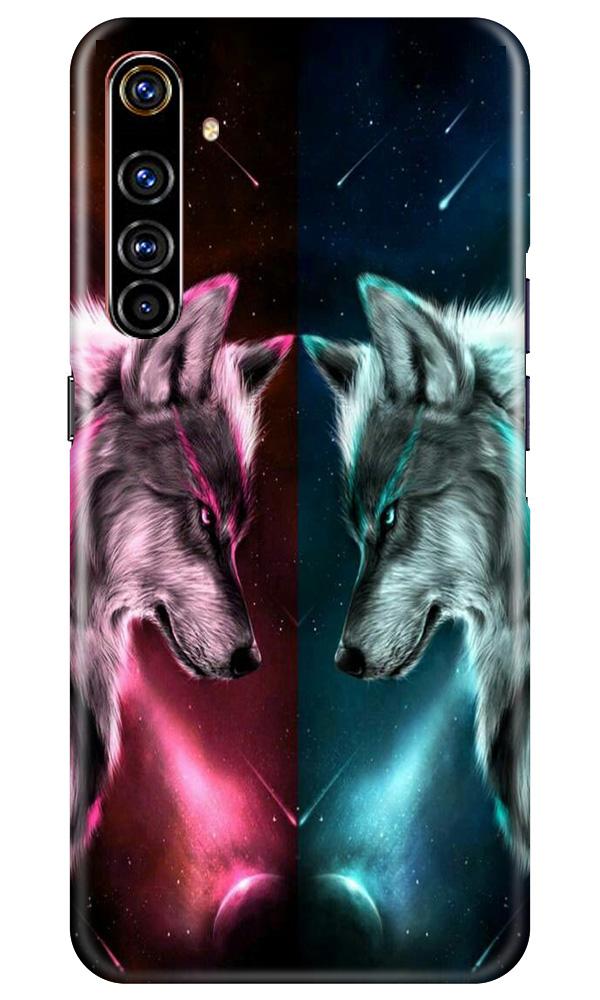 Wolf fight Case for Realme X50 Pro (Design No. 221)