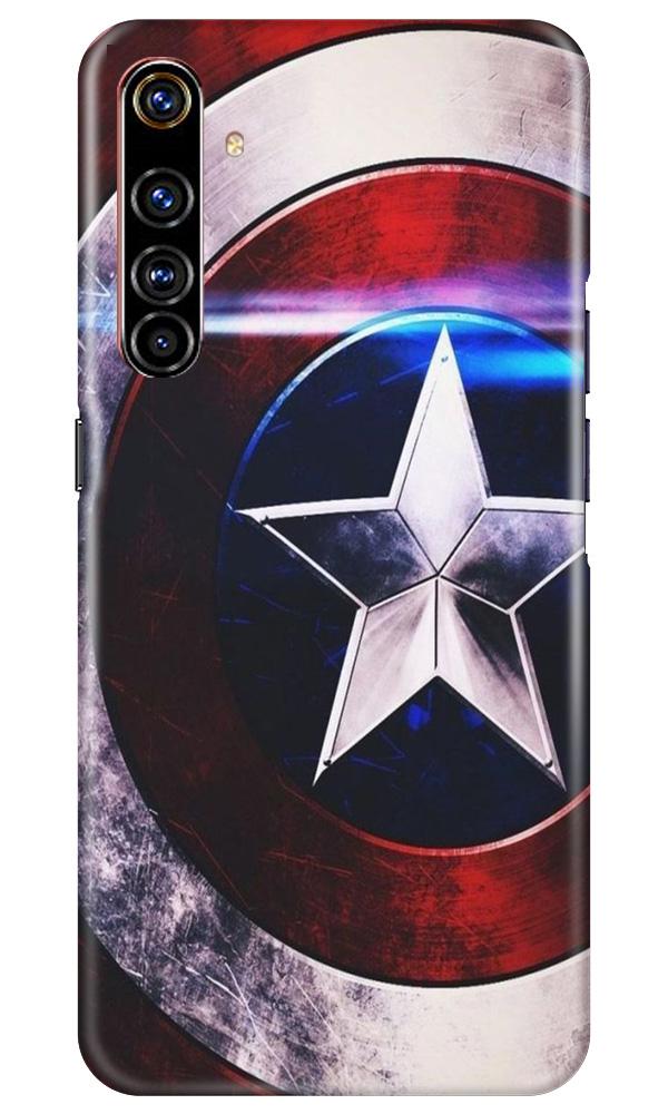 Captain America Shield Case for Realme X50 Pro (Design No. 250)