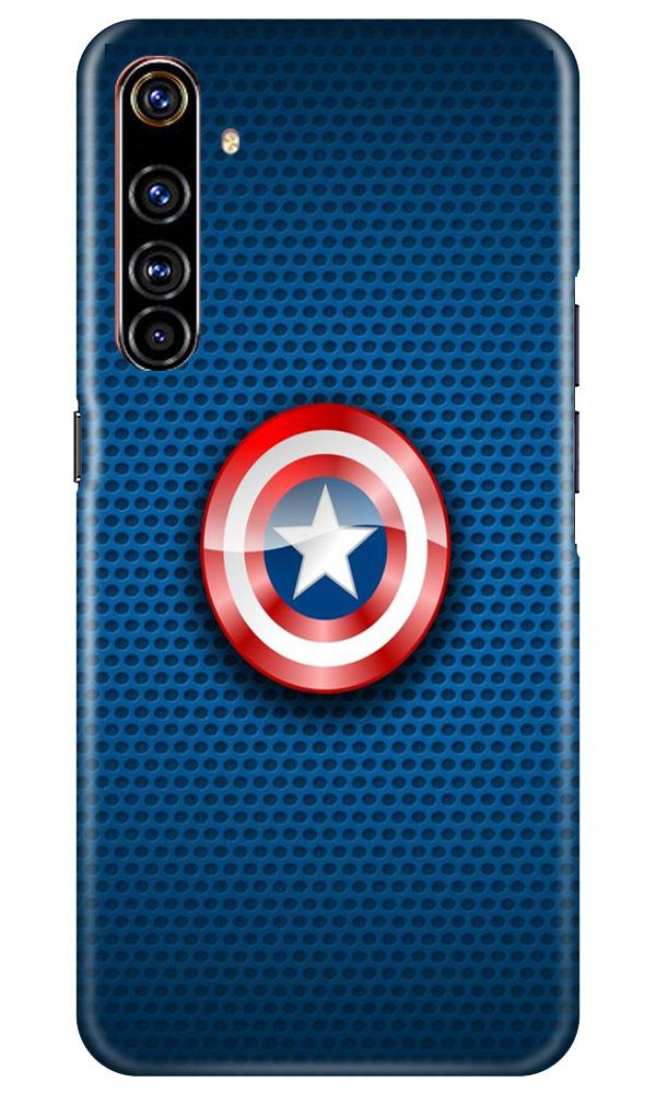 Captain America Shield Case for Realme X50 Pro (Design No. 253)