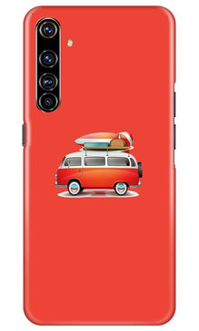 Travel Bus Mobile Back Case for Realme X50 Pro (Design - 258)