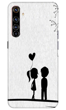 Cute Kid Couple Mobile Back Case for Realme X50 Pro (Design - 283)