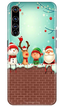 Santa Claus Mobile Back Case for Realme X50 Pro (Design - 334)