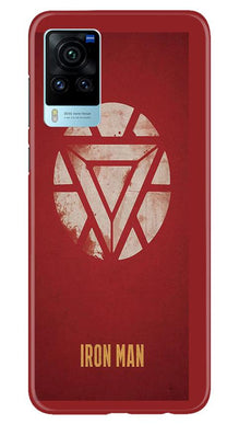 Iron Man Superhero Mobile Back Case for Vivo X60 Pro  (Design - 115)