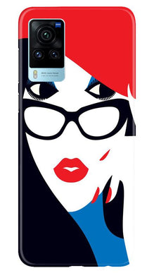 Girlish Mobile Back Case for Vivo X60 Pro  (Design - 131)