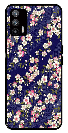 Flower Design Metal Mobile Case for Realme X7 Max 5G