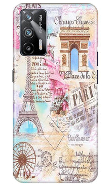 Paris Eiftel Tower Mobile Back Case for Realme X7 Max 5G (Design - 54)