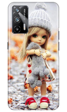 Cute Doll Mobile Back Case for Realme X7 Max 5G (Design - 93)