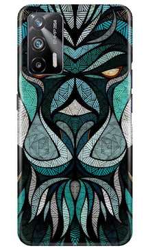 Lion Mobile Back Case for Realme X7 Max 5G (Design - 97)