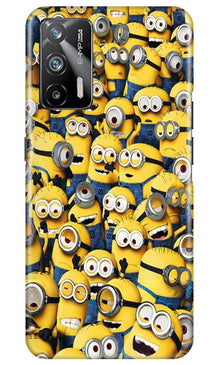 Minions Mobile Back Case for Realme X7 Max 5G  (Design - 126)