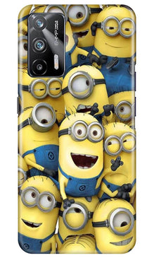 Minions Mobile Back Case for Realme X7 Max 5G  (Design - 127)