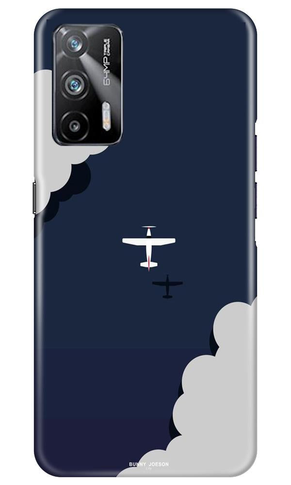 Clouds Plane Case for Realme X7 Max 5G (Design - 196)