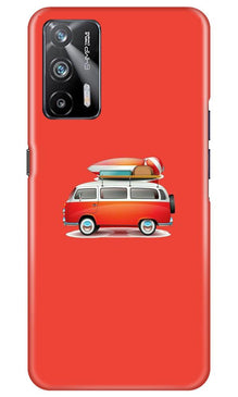 Travel Bus Mobile Back Case for Realme X7 Max 5G (Design - 258)