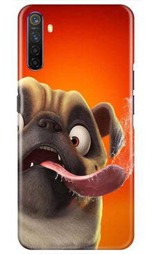 Dog Mobile Back Case for Realme XT  (Design - 343)