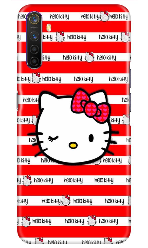 Hello Kitty Mobile Back Case for Realme X2  (Design - 364)