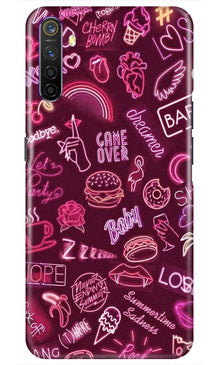 Party Theme Mobile Back Case for Realme XT  (Design - 392)