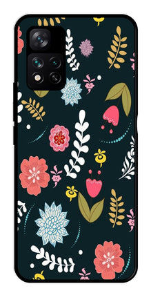 Floral Pattern2 Metal Mobile Case for Xiaomi 11i 5G