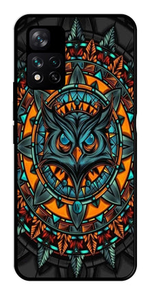 Owl Pattern Metal Mobile Case for Xiaomi 11i 5G