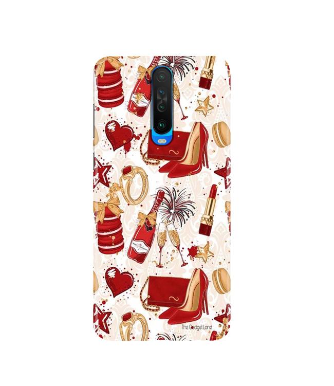 Girlish Mobile Back Case for Poco X2(Design - 312)