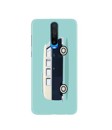 Travel Bus Mobile Back Case for Poco X2  (Design - 379)