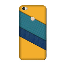 Diagonal Pattern Mobile Back Case for Redmi Y1  (Design - 370)
