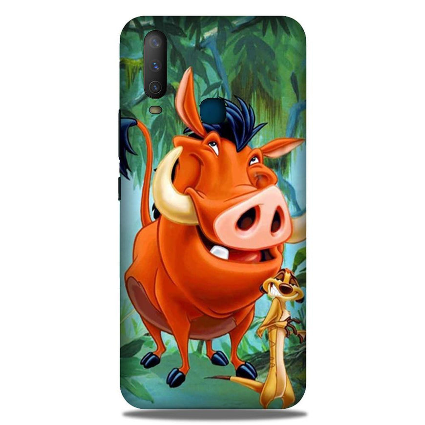 Timon and Pumbaa Mobile Back Case for Vivo U10   (Design - 305)