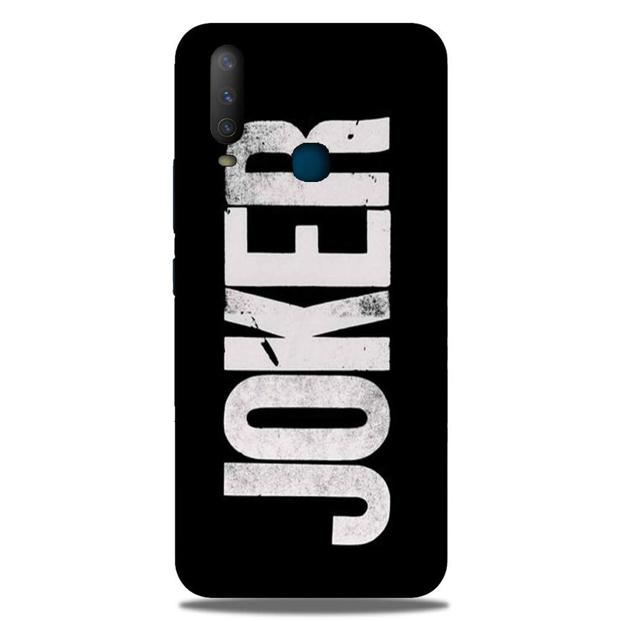 Joker Mobile Back Case for Vivo Y17 (Design - 327)