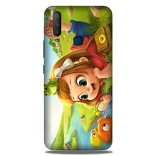 Baby Girl Mobile Back Case for Vivo Y17 (Design - 339)