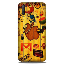 Wooden Texture Mobile Back Case for Vivo U10   (Design - 367)