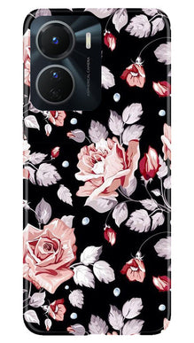 Pink rose Mobile Back Case for Vivo Y56 5G (Design - 12)