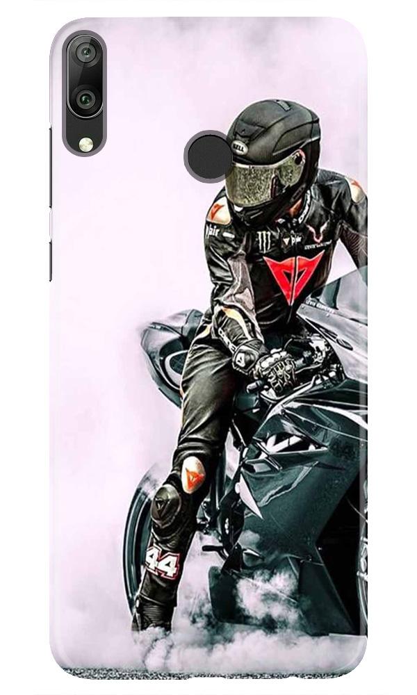 Biker Mobile Back Case for Huawei Nova 3i (Design - 383)