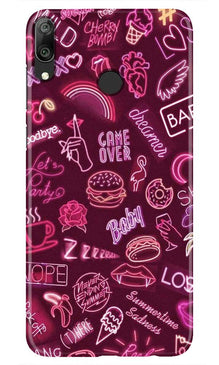 Party Theme Mobile Back Case for Honor Play (Design - 392)