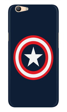 Captain America Mobile Back Case for Vivo Y81i (Design - 42)