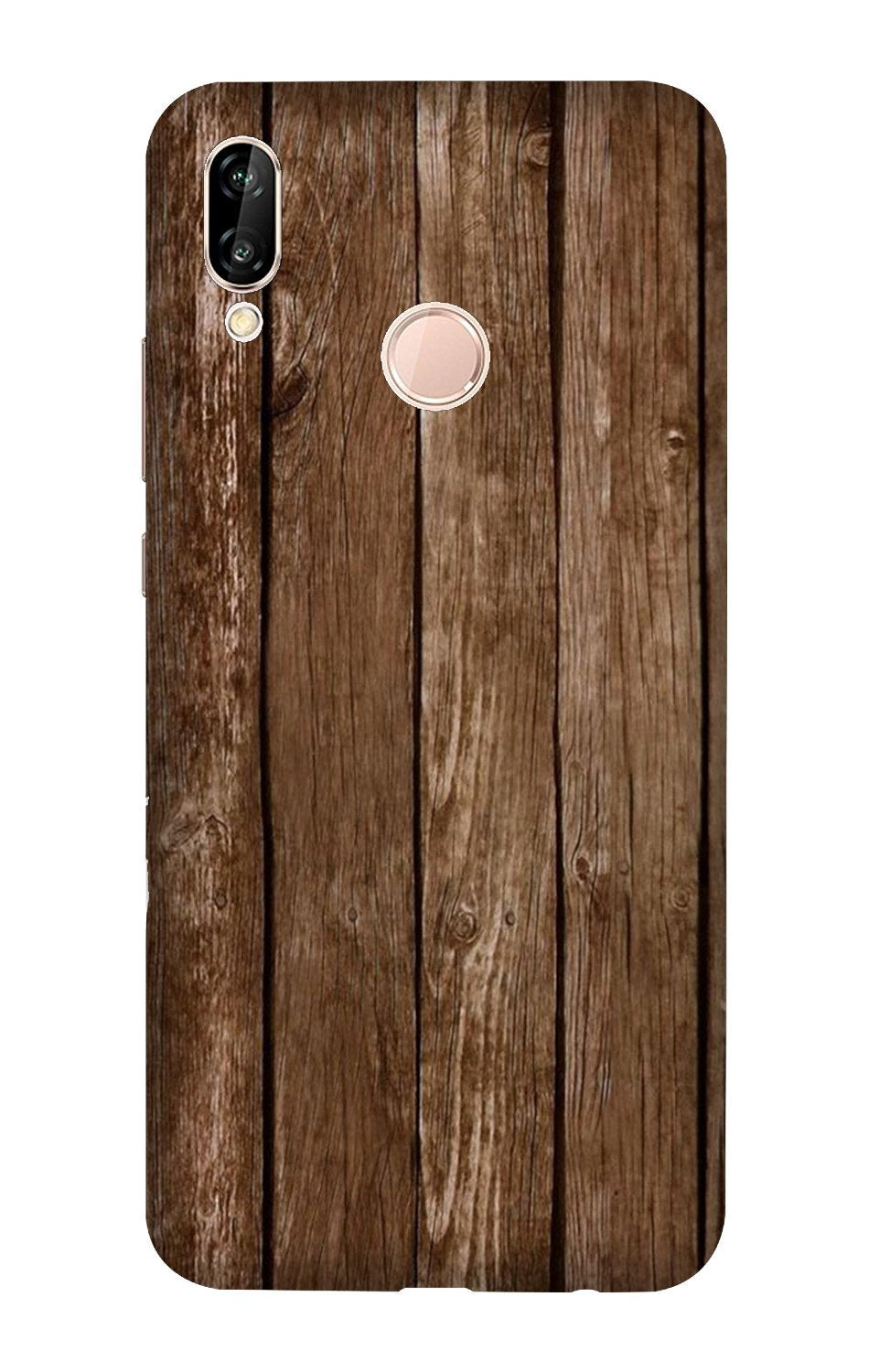 Wooden Look Case for Huawei Nova 3i  (Design - 112)