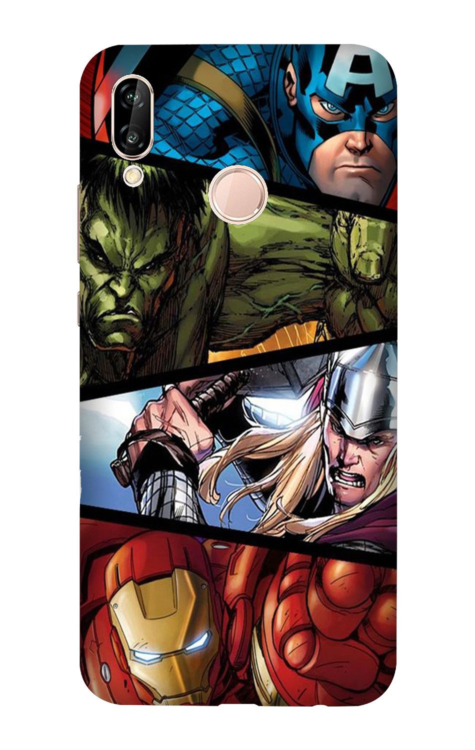 Avengers Superhero Case for Huawei Nova 3i  (Design - 124)