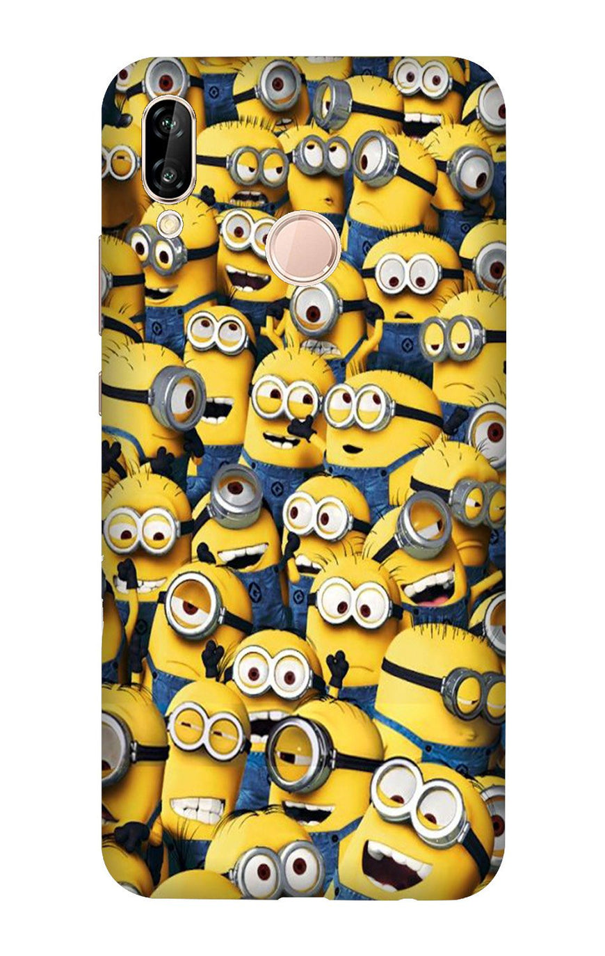 Minions Case for Honor 10 lite  (Design - 126)