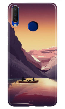 Mountains Boat Case for Vivo Z1 Pro (Design - 181)