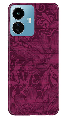 Purple Backround Mobile Back Case for iQOO Z6 Lite 5G (Design - 22)