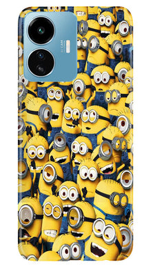 Minions Mobile Back Case for iQOO Z6 Lite 5G  (Design - 126)