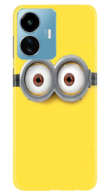 Minions Mobile Back Case for iQOO Z6 Lite 5G  (Design - 128)