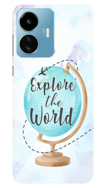 Explore the World Mobile Back Case for iQOO Z6 Lite 5G (Design - 176)