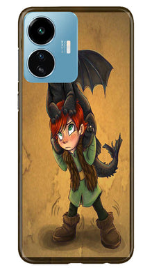 Dragon Mobile Back Case for iQOO Z6 Lite 5G (Design - 298)